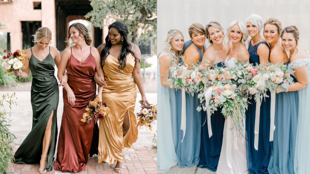 rose dress BABARONI Chiffon Dusty Bridesmaid Dresses Halter Floor-length sparkle birthday dress Size:UK10 / S One Shoulder Lace Chiffon