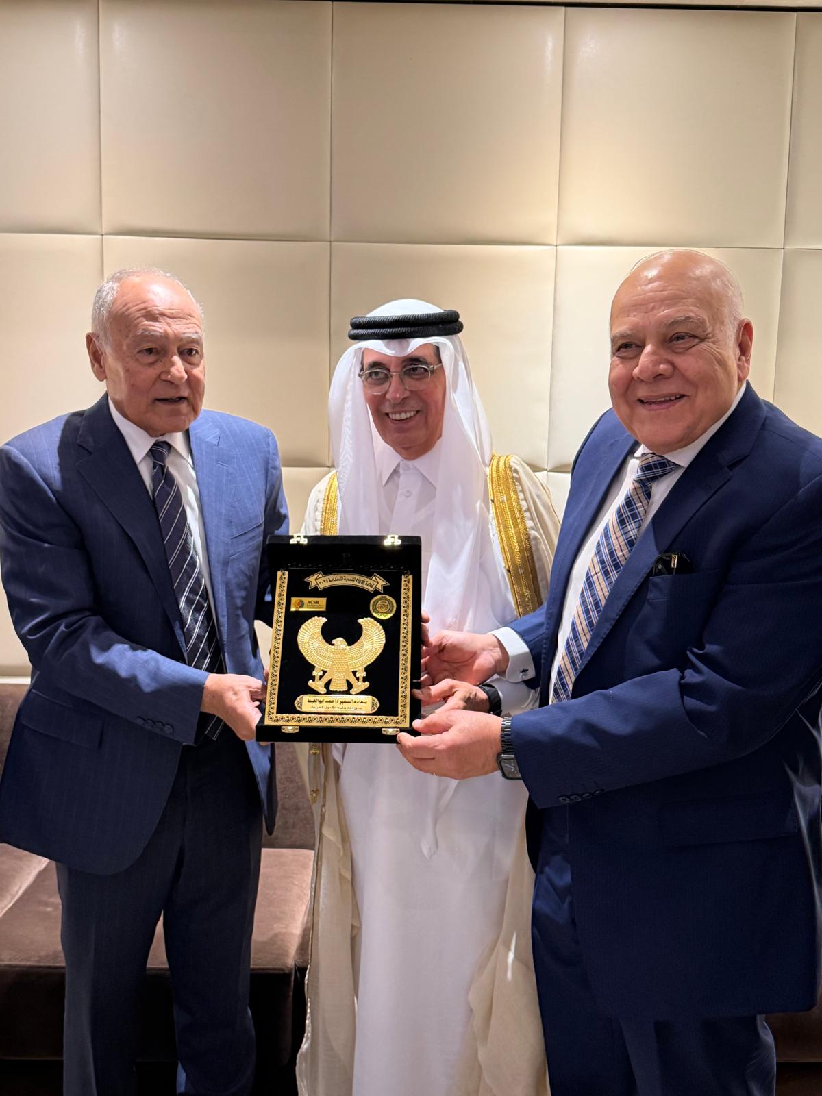 Association of Arab Universities Names His Excellency Dr. Hamad bin Abdulaziz Al-Kawari, Minister of State and...